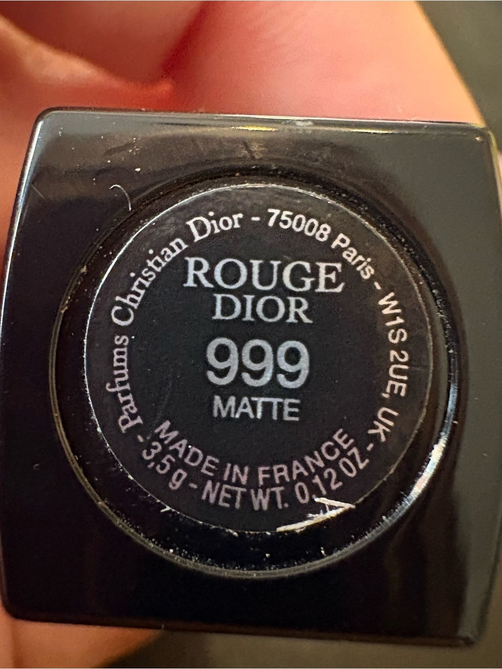 Rouge Dior Lipstick Matte 999 - Picture 2 of 2